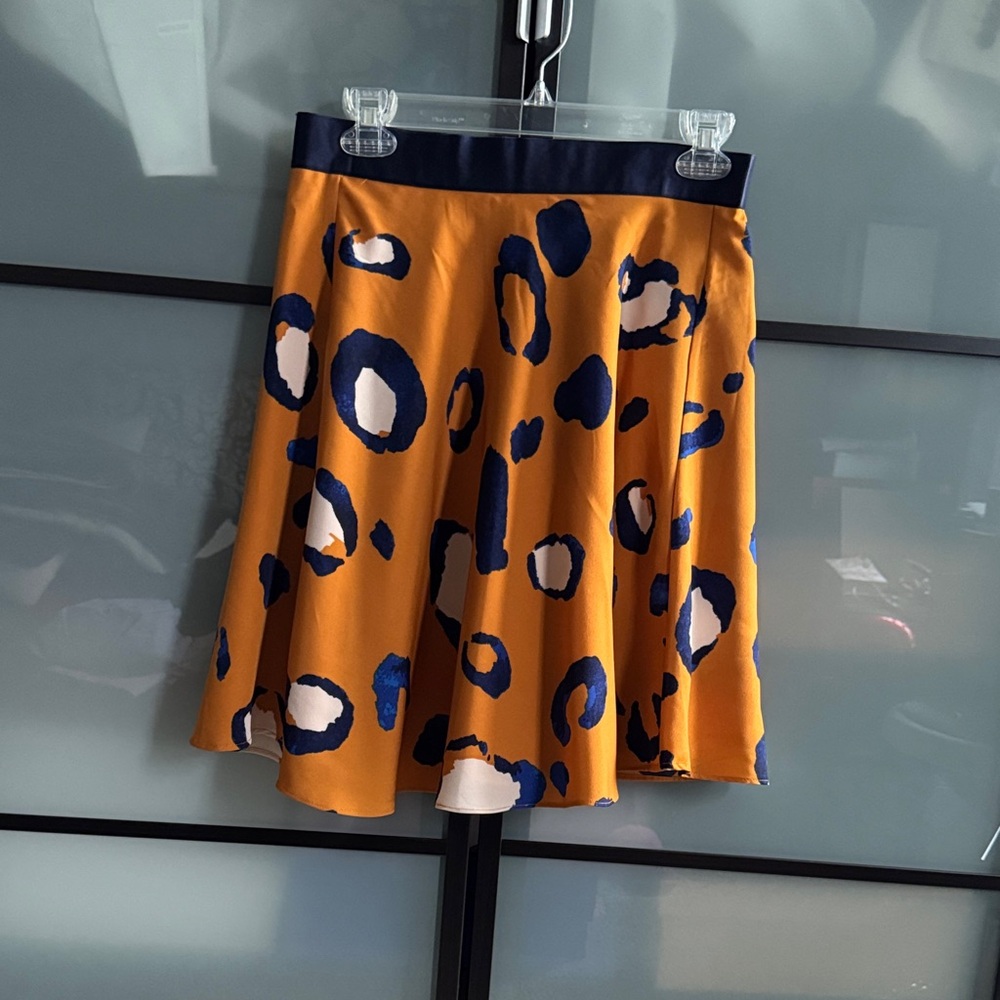 3.1 Phillip Lim for Target Orange and Blue Skater Skirt